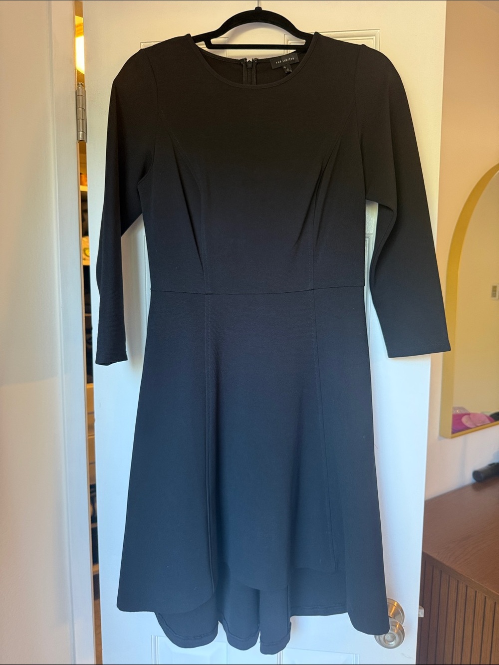 The Limited Women's Black Fit & Flare Dress